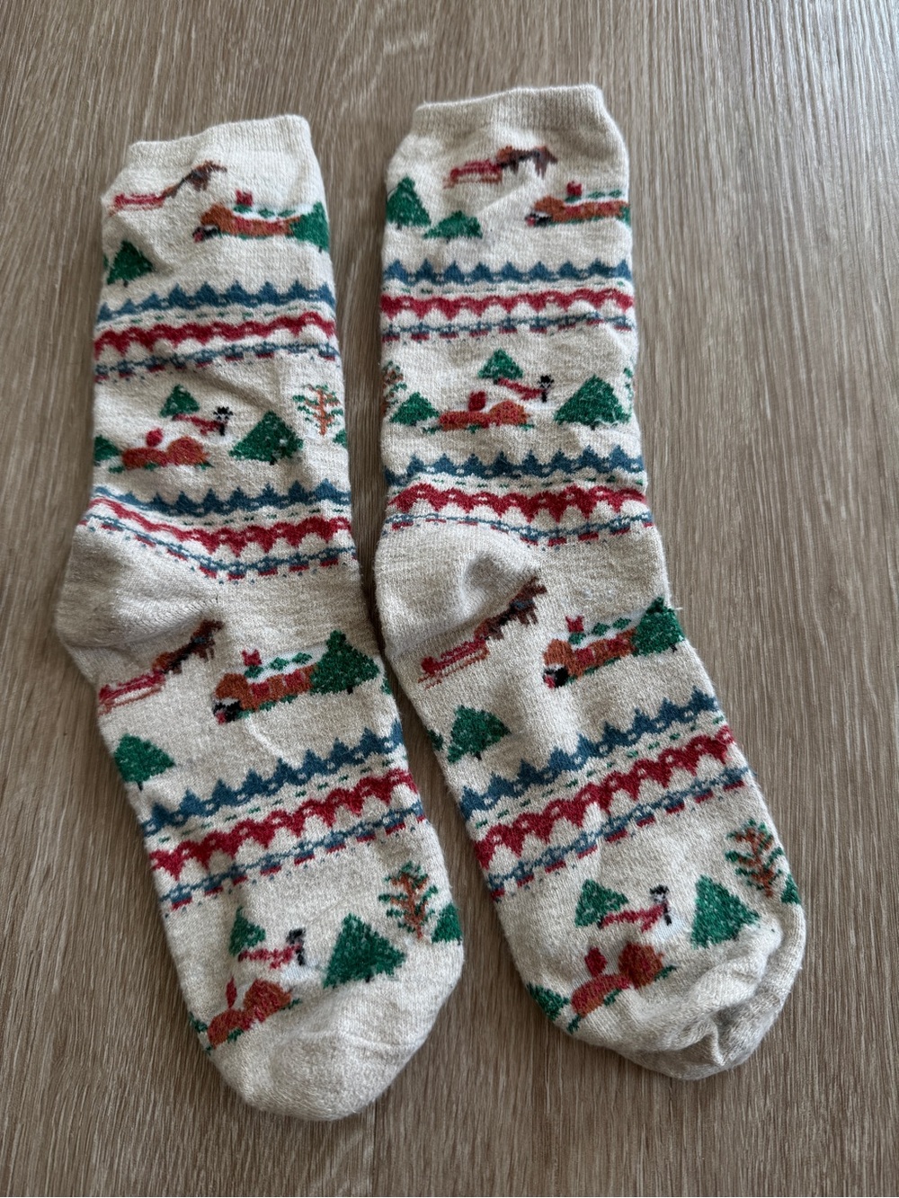 Vintage American Eagle Christmas Socks